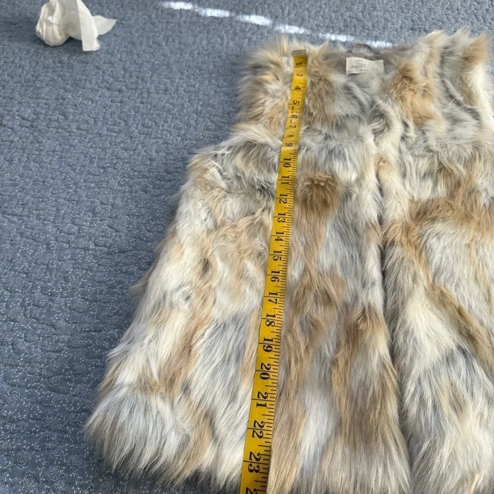 Zara Girl Faux Fur Vest 11/12
